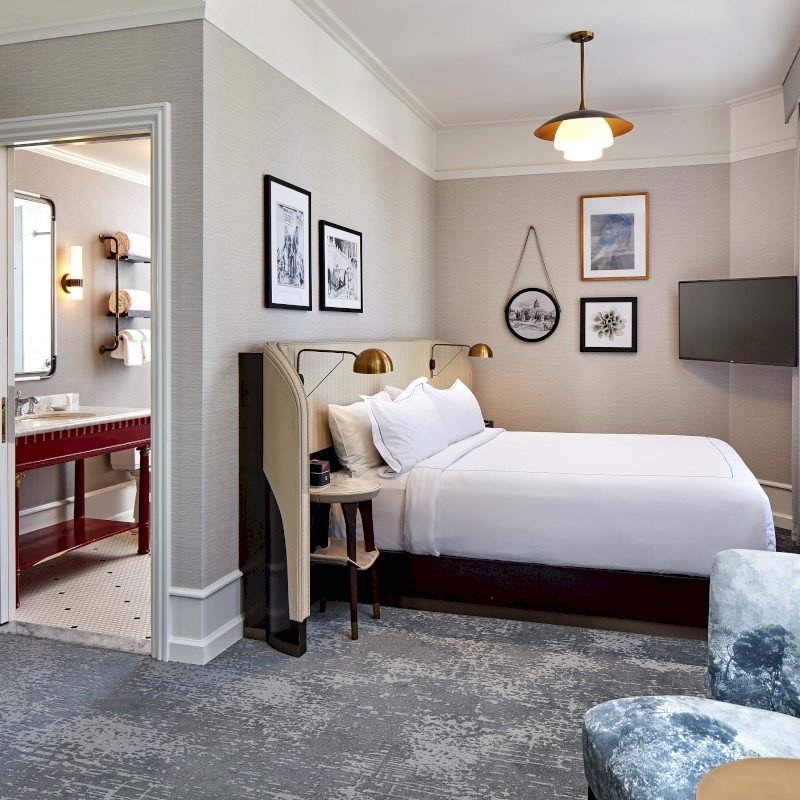 Guest Room at The Citizen Hotel