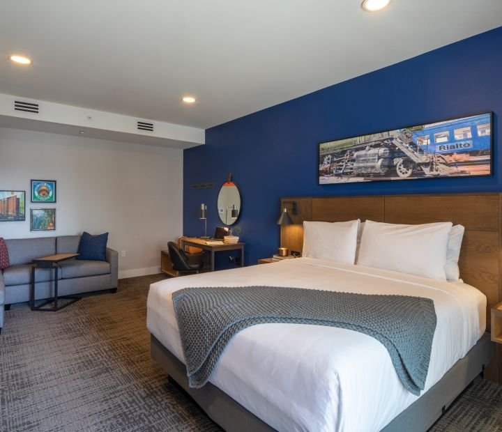 Deluxe Room at The Eddie Hotel and Farm