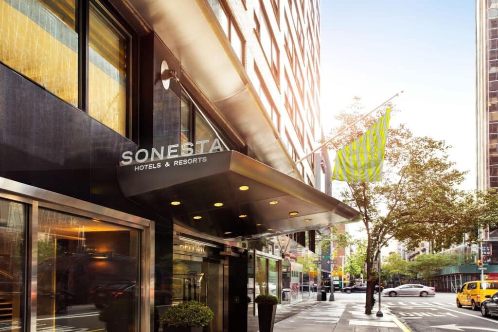 The Fifty Sonesta Hotel New York exterior view