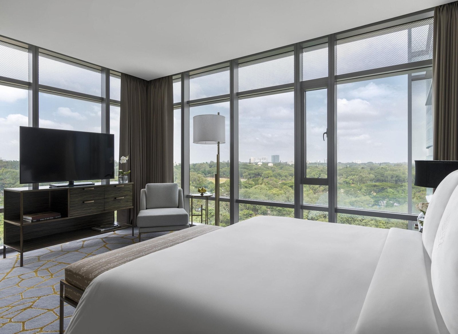 Guest Room at Four Seasons Hotel Bengaluru