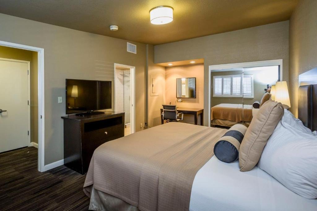 Guest Room at Lions Gate Hotel