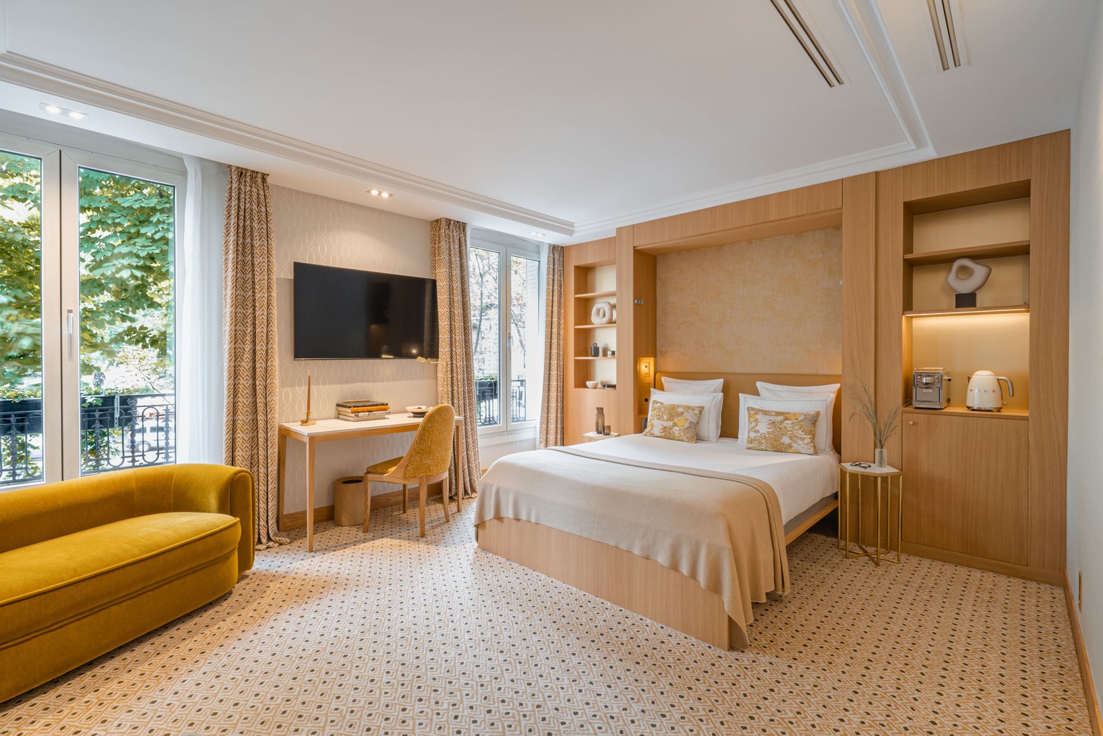 Guest Room at The Madison Hotel