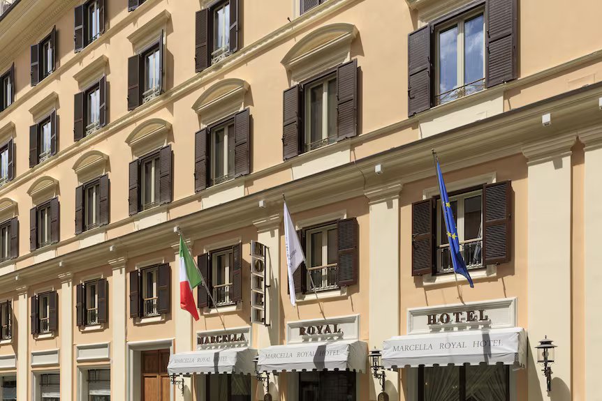 Marcella Royal Hotel exterior view