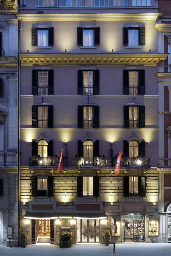 Hotel Mascagni Rome exterior view